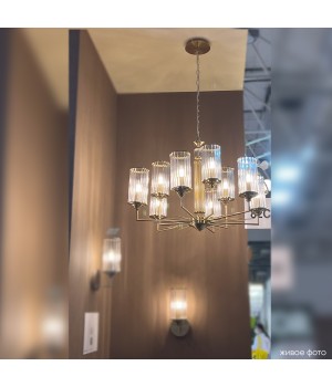 Люстра Crystal Lux GLORIA SP9 BRASS-foto7