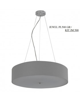 Светильник потолочный Crystal Lux JEWEL PL500 GR-foto2