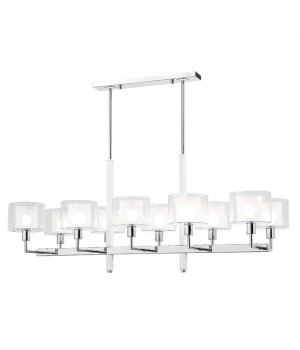 Люстры Crystal Lux MAESTRO SP-PL10 L1100 CHROME-foto3