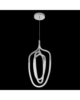 Светильник подвесной Crystal Lux PERA SP50W LED CHROME-foto3