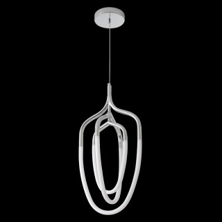 Светильник подвесной Crystal Lux PERA SP50W LED CHROME-foto3