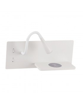 Бра Crystal Lux CLT 217W Qi+USB WH-foto3