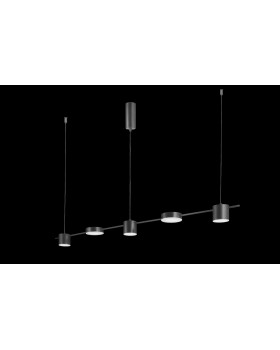 Светильник подвесной Crystal Lux TRISTAN SP5 L1200 BLACK-foto3