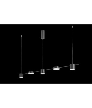 Светильник подвесной Crystal Lux TRISTAN SP5 L1200 BLACK-foto3