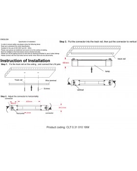 Светильник однофазный Crystal Lux CLT 0.31 010 18W BL T4000K-foto2