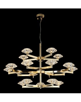 Люстра Crystal Lux REBECA SP5+10+5 GOLD-foto2