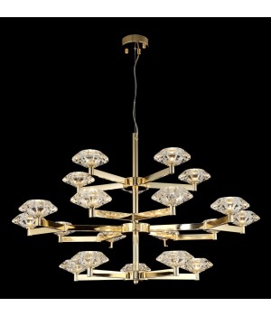 Люстра Crystal Lux REBECA SP5+10+5 GOLD-foto2