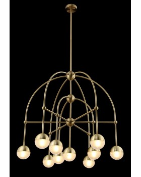 Люстра Crystal Lux TRUENA SP-PL6+3+1 BRONZE-foto4