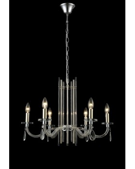 Люстра Crystal Lux AURELIO SP6 GOLD+CHROME/TRANSPARENT-foto4