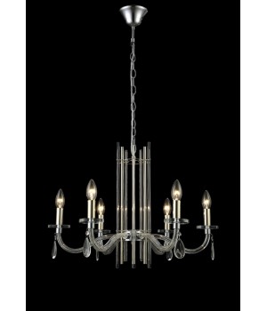 Люстра Crystal Lux AURELIO SP6 GOLD+CHROME/TRANSPARENT-foto4