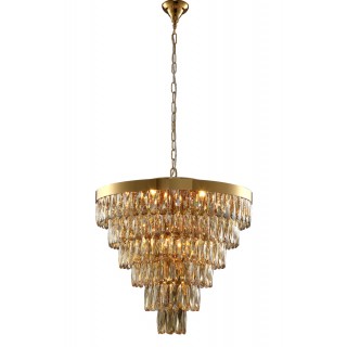 Люстра Crystal Lux ABIGAIL SP-PL15 D620 GOLD/AMBER-foto3