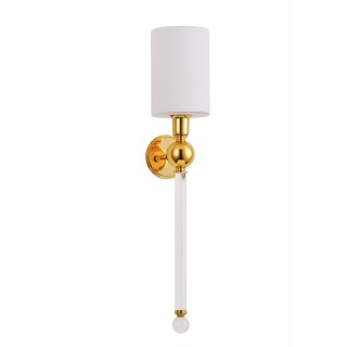 Бра Crystal Lux MIRABELLA AP1 GOLD/WHITE-foto4