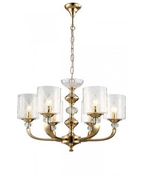 Люстра Crystal Lux GRACIA SP6 GOLD-foto4