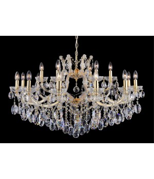 Люстра Crystal Lux HOLLYWOOD SP12+6 GOLD-foto2