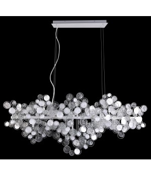 Светильник подвесной Crystal Lux DESEO SP15 L1400 SILVER-foto4
