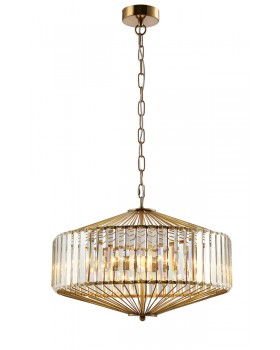 Люстра Crystal Lux FIESTA SP5 BRASS/TRANSPARENTE-foto3