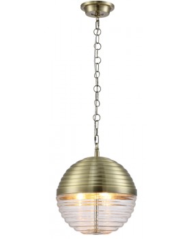 Светильник подвесной Crystal Lux ALBERTO SP3 BRONZE/TRANSPARENTE-foto4