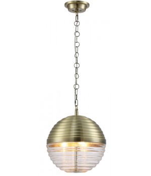 Светильник подвесной Crystal Lux ALBERTO SP3 BRONZE/TRANSPARENTE-foto4