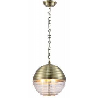 Светильник подвесной Crystal Lux ALBERTO SP3 BRONZE/TRANSPARENTE-foto4