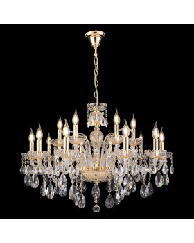 Люстра Crystal Lux MONICA SP10+5 GOLD-foto2