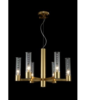 Люстра Crystal Lux OTONO SP6+1 BRASS/TRANSPARENTE-foto4