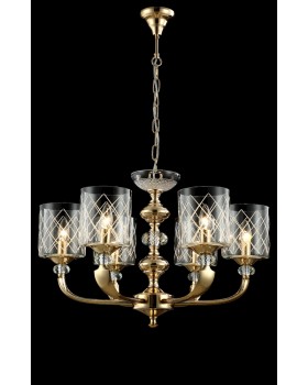 Люстра Crystal Lux GRACIA SP6 GOLD-foto2