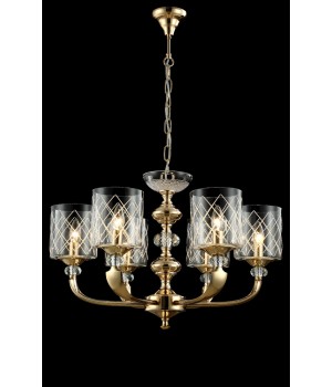 Люстра Crystal Lux GRACIA SP6 GOLD-foto2