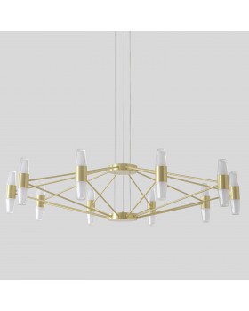 Люстра Crystal Lux DOROTEA SP10 GOLD-foto2