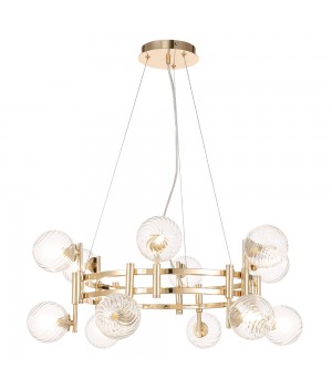 Люстра Crystal Lux LUXURY SP12 GOLD-foto3