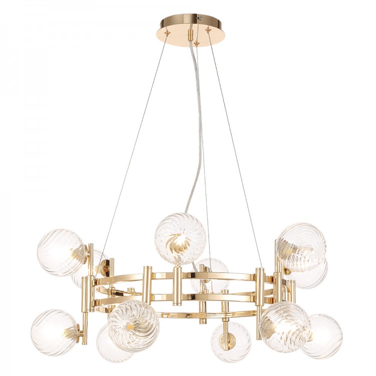 Люстра Crystal Lux LUXURY SP12 GOLD