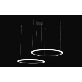 Люстра Crystal Lux MANZANA SP53W LED D600+800 BLACK-foto3