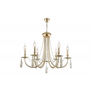 Люстра Crystal Lux VICTORIA SP6 GOLD/AMBER-foto4