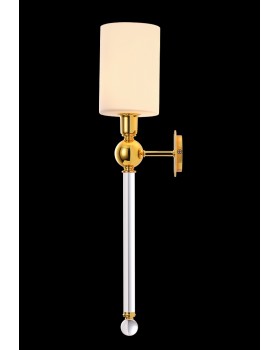 Бра Crystal Lux MIRABELLA AP1 GOLD/WHITE-foto3