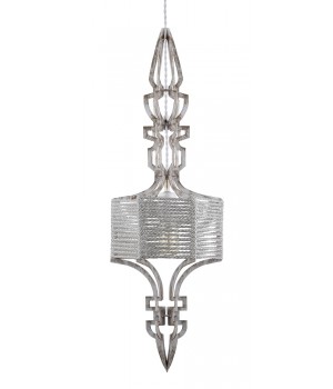 Светильник подвесной Crystal Lux PRIMA SP1 A WHITE-GOLD/WHITE-foto2