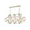 Люстра Crystal Lux NICOLAS SP8 L1000 GOLD/WHITE