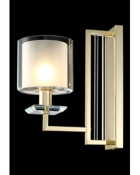 Бра Crystal Lux NICOLAS AP1 GOLD/WHITE-foto2