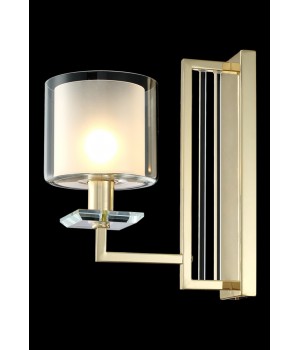 Бра Crystal Lux NICOLAS AP1 GOLD/WHITE-foto2