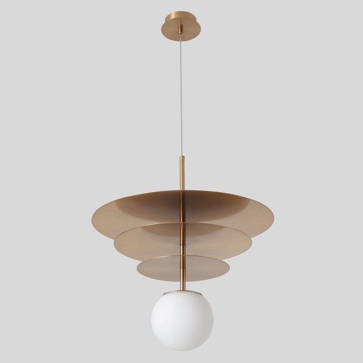 Светильник подвесной Crystal Lux UVA SP1.3 BRASS Светильник подвесной Crystal Lux UVA SP1.3 BRASS