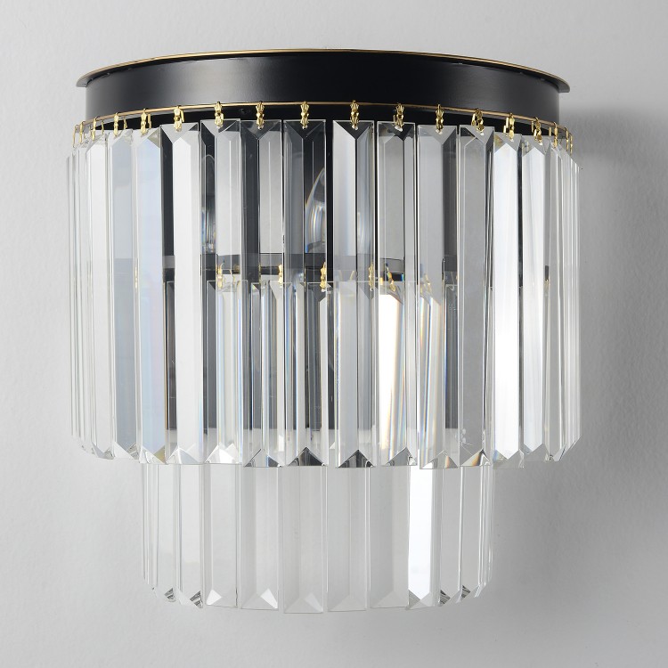 Бра Crystal Lux MAXIME AP2 BLACK Бра Crystal Lux MAXIME AP2 BLACK