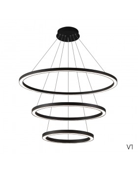 Люстра Crystal Lux FORTUNA SP158W LED BLACK-foto2