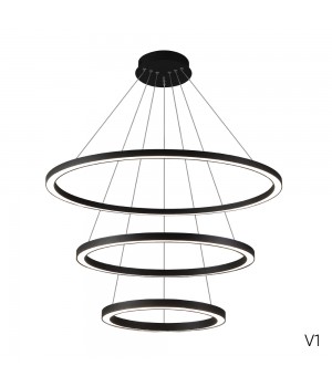 Люстра Crystal Lux FORTUNA SP158W LED BLACK-foto2