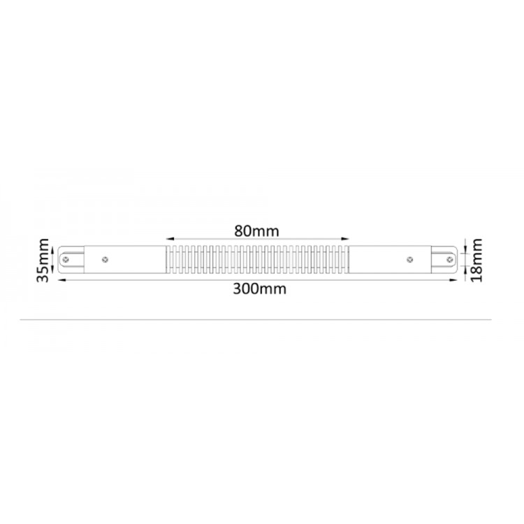 Соединитель гибкий (однофазный) Crystal Lux CLT 0.211 05 WH