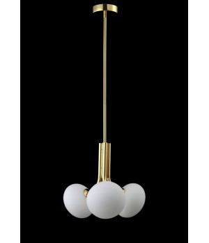 Светильник подвесной Crystal Lux ALICIA SP3 GOLD/WHITE-foto4