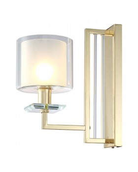 Бра Crystal Lux NICOLAS AP1 GOLD/WHITE-foto4