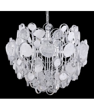 Светильник подвесной Crystal Lux DESEO SP6 D460 SILVER-foto3