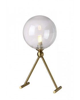 Настольная лампа Crystal Lux ANDRES LG1 BRONZE/TRANSPARENTE-foto4