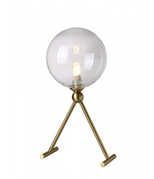 Настольная лампа Crystal Lux ANDRES LG1 BRONZE/TRANSPARENTE-foto4