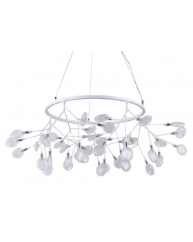 Светильник подвесной Crystal Lux EVITA SP45 D WHITE/TRANSPARENT-foto3