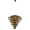 Люстра Crystal Lux ABIGAIL SP-PL15 D620 GOLD/AMBER