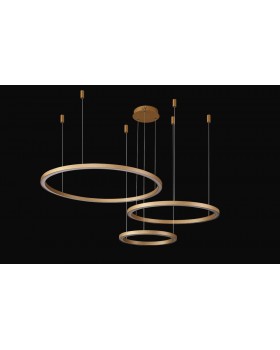 Люстра Crystal Lux FORTUNA SP158W LED D400+600+800 GOLD-foto3